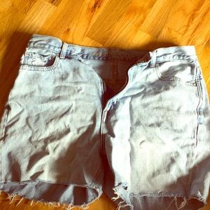 American Eagle high waisted jean shorts